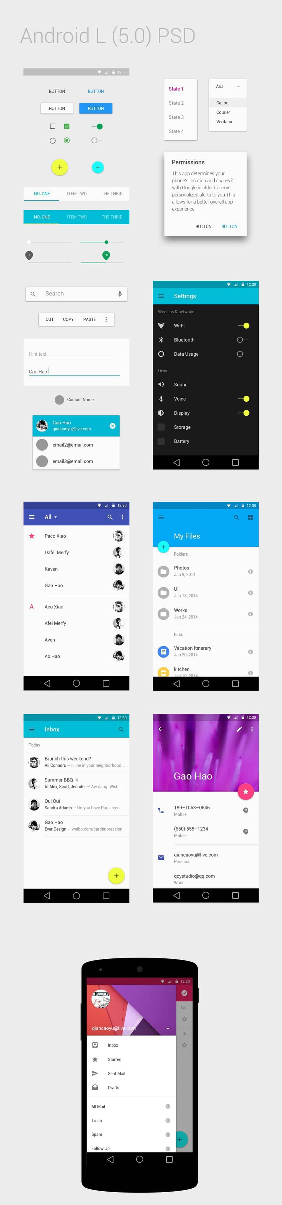 75+ GUI Templates For Android And IOS » CSS Author