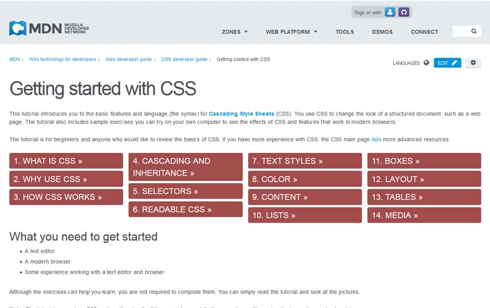 25+ Best Collection Of CSS Tutorial sites » CSS Author