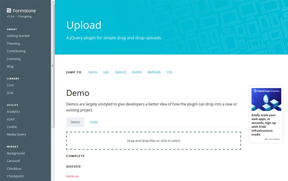 25+ Best JavaScript File Upload Library & Plugins » CSS Author