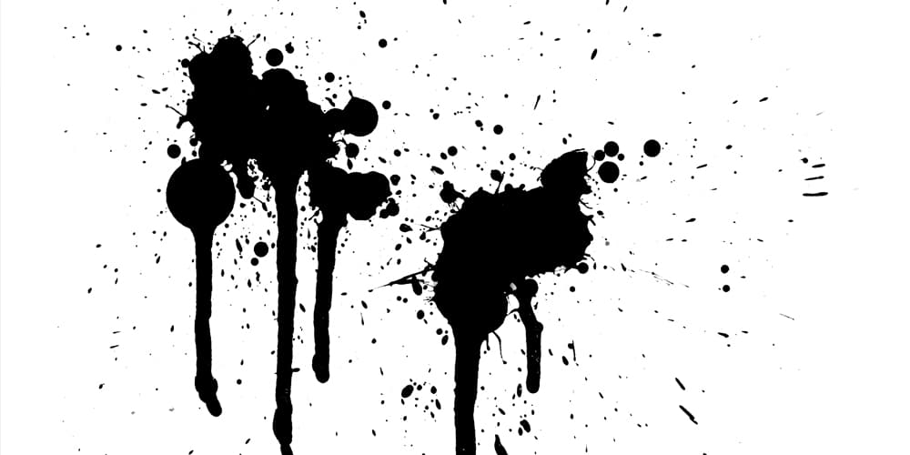 High Resolution Splatter Brushes Free Download