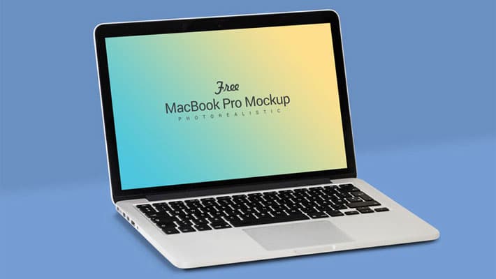Free Fully Customizable Apple Macbook Pro Mockup PSD » CSS