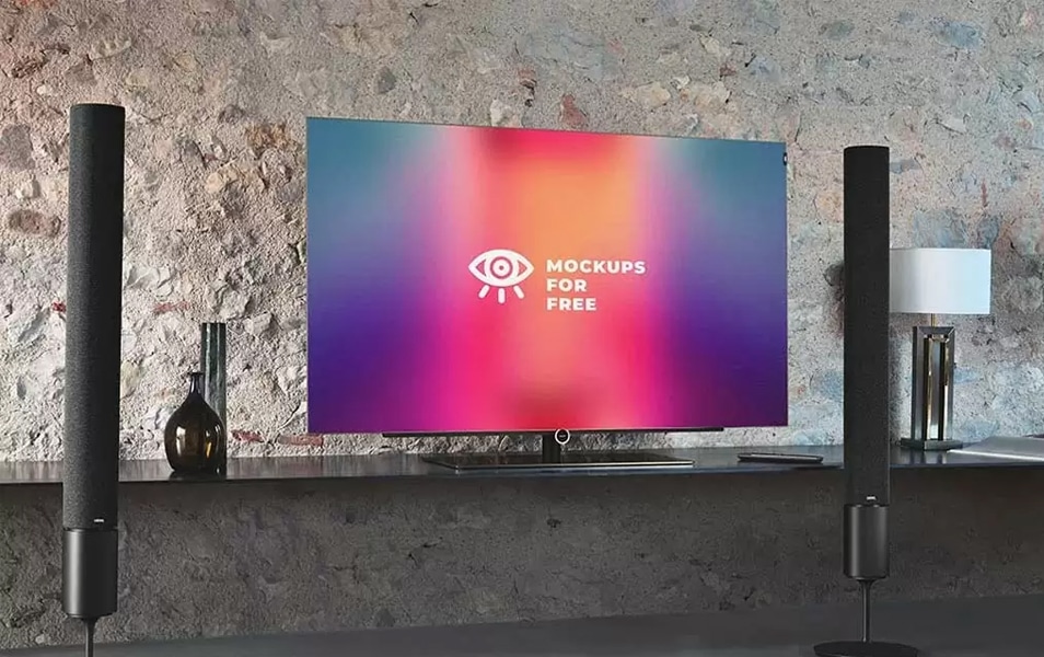 Realistic Smart TV Mockup » CSS Author