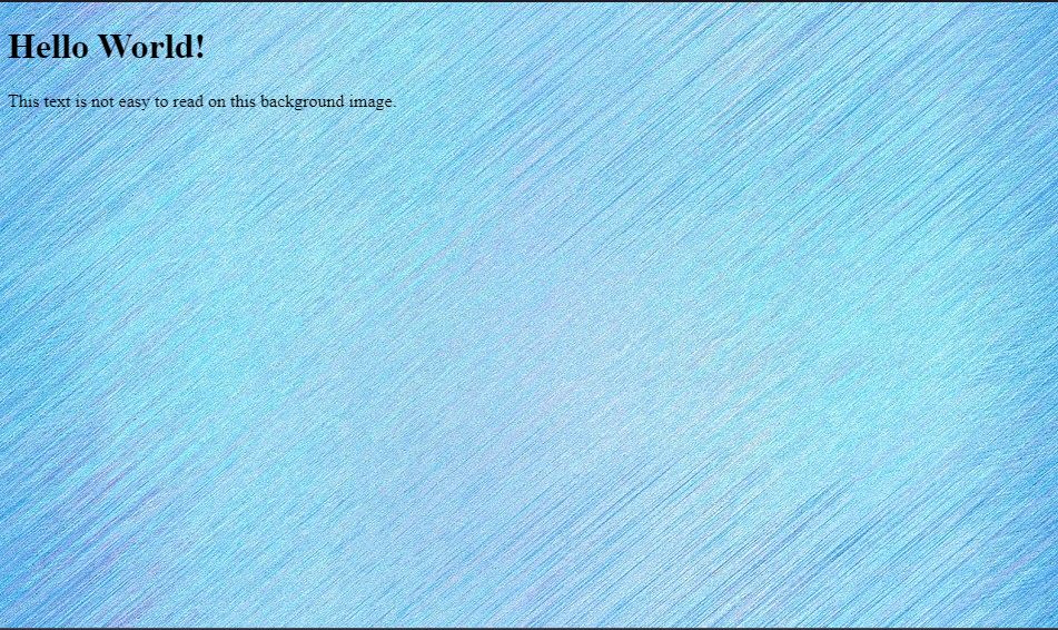 How To Add A Background Image In CSS CSS Reset