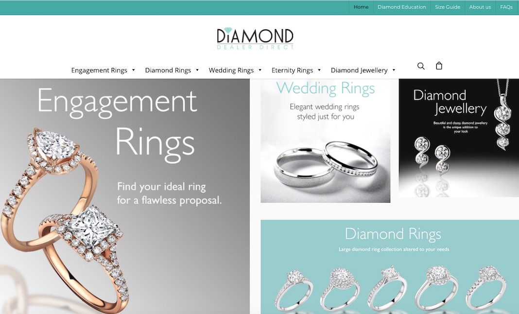 Diamond Dealer Direct CSS Design Awards