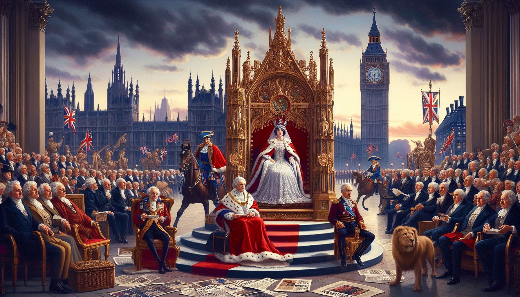 From Thrones to Ballot Boxes: The Evolution of Power in the British