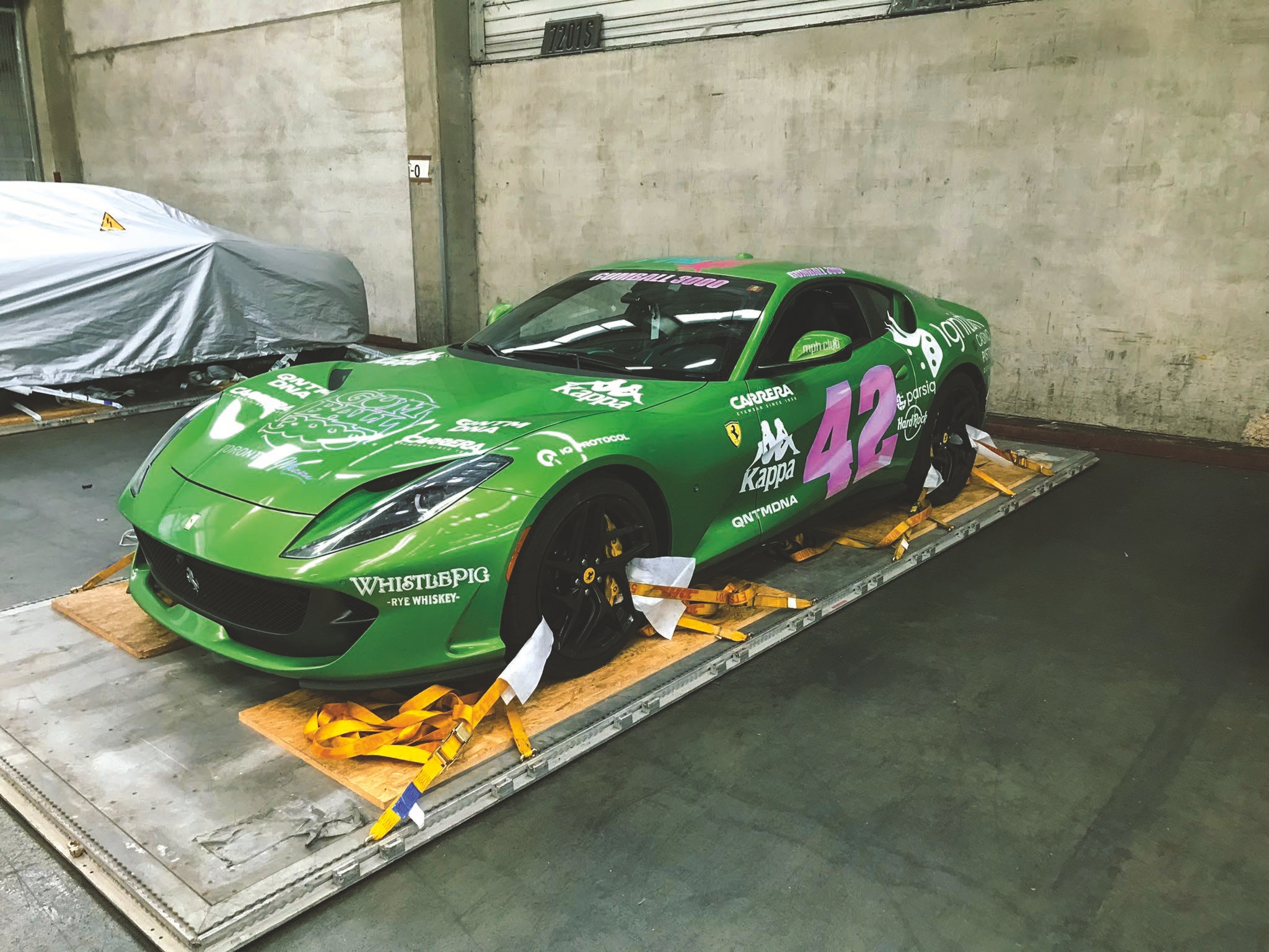 CSS Ships Ferrari 812 Superfast for the Gumball 3000 Middle East Auto Race