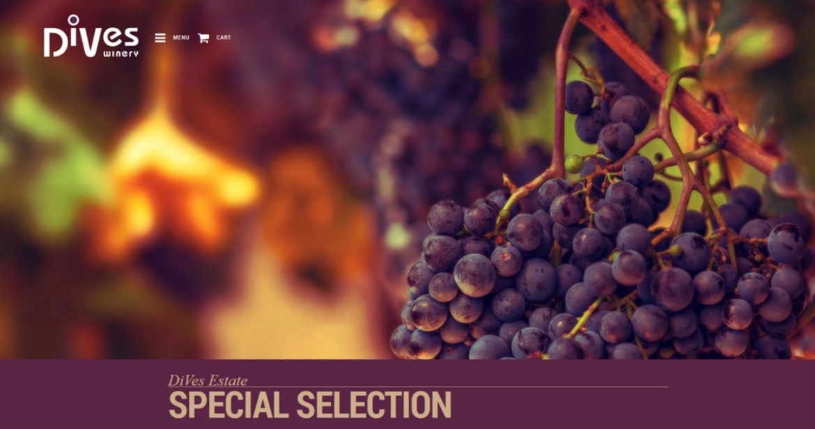 DIVES WINERY CSS Nectar CSS Gallery