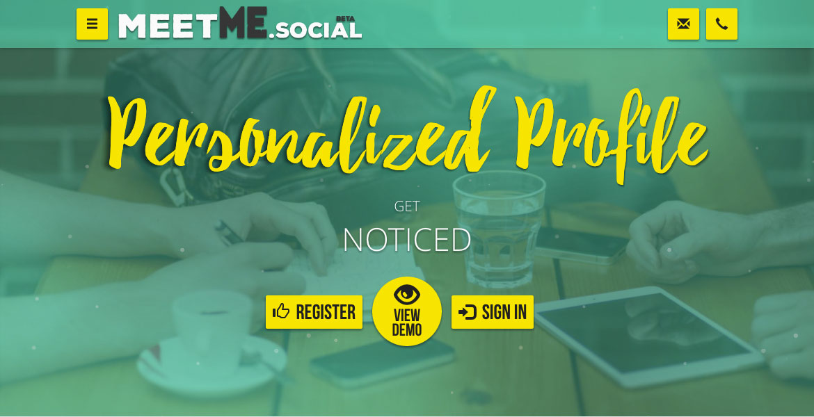 MeetMe.Social CSS Nectar  Design Awards CSS Gallery