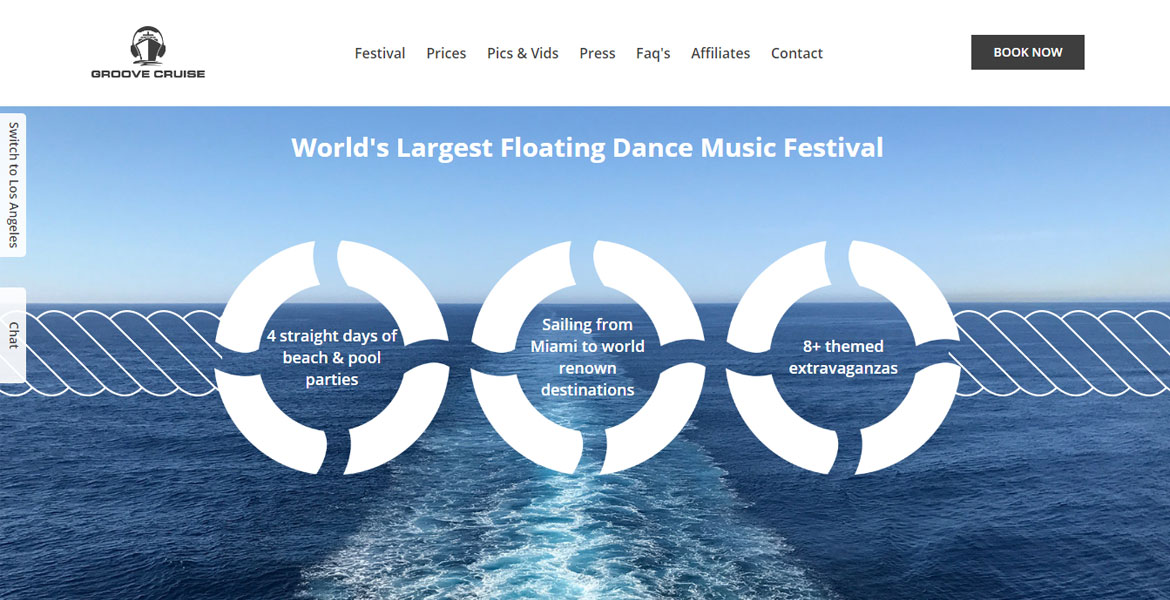 Groove Cruise CSS Nectar CSS Gallery