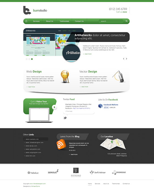 12 Top PSD to HTML/CSS Tutorials