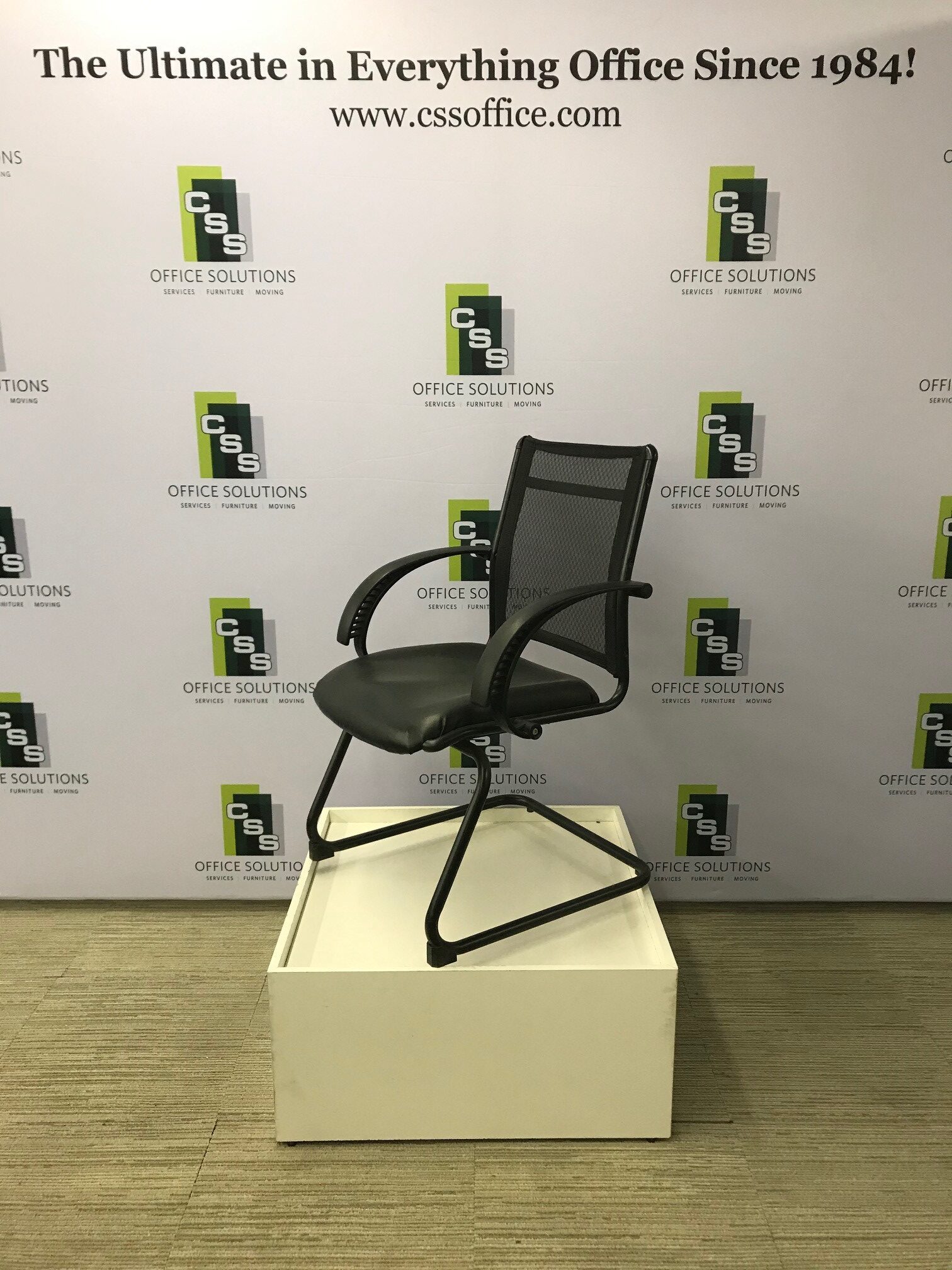 Mesh Back Sled Base Side Chair CSS Office Solutions