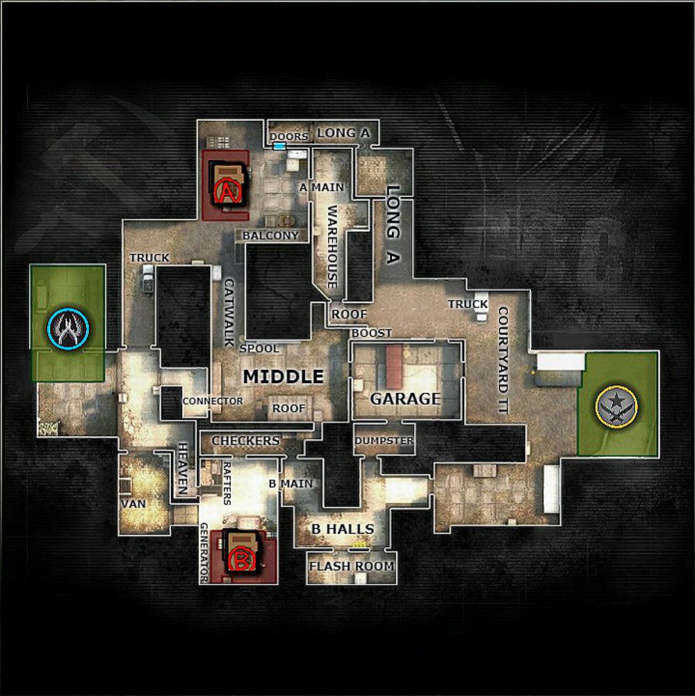 Top 5 Competitive Close Combat Maps in CS2 CS Spy