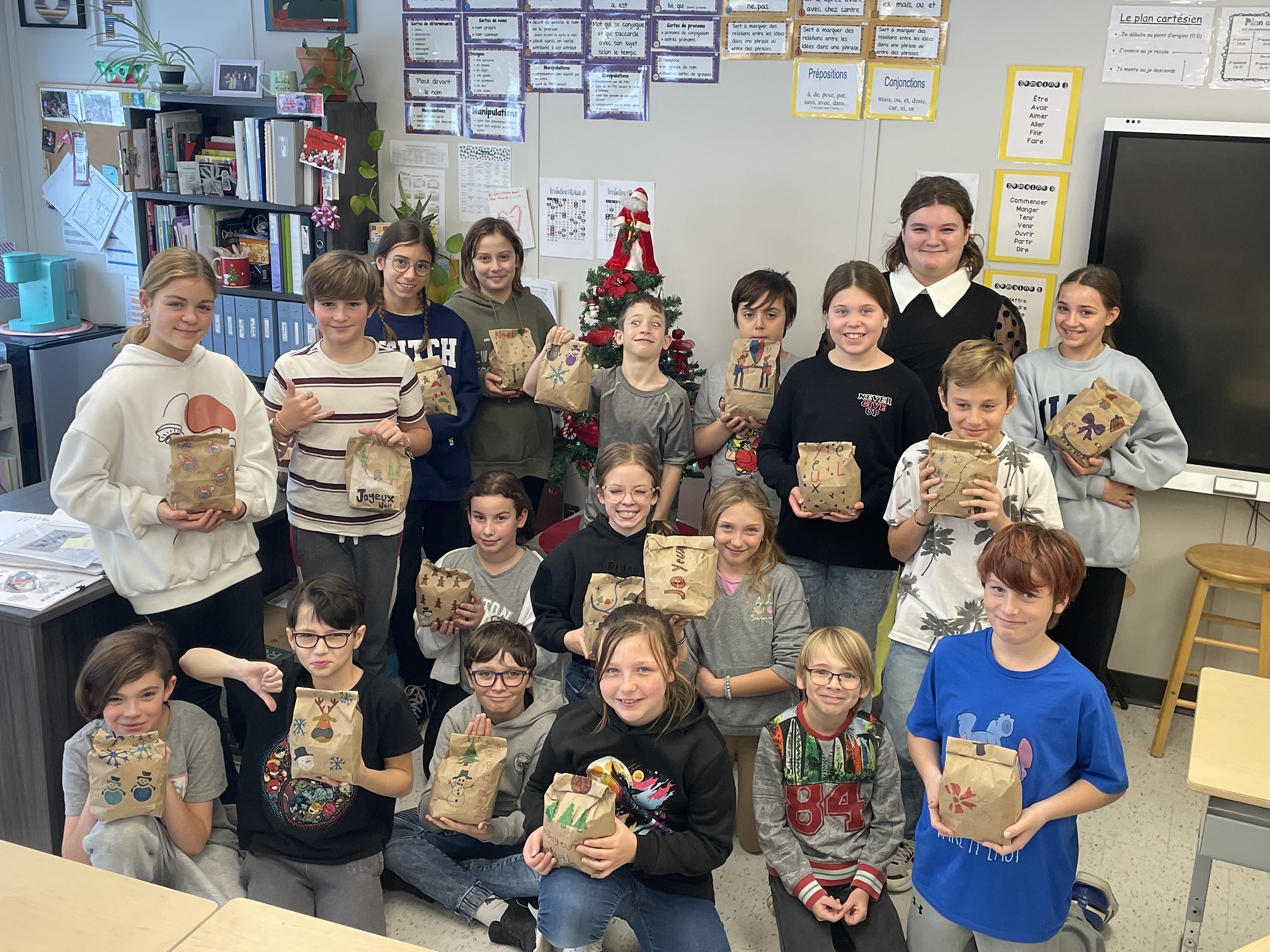 La tradition des bonbonnières se poursuit à l'écol CSSRDN