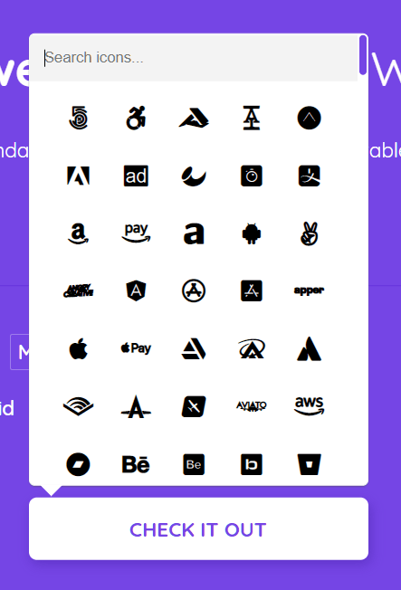 Font Awesome 5 Picker In Pure Javascript Fontawesome Selector Css Script Font Awesome 5 Picker In Pure Javascript Fontawesome Selector Css Script