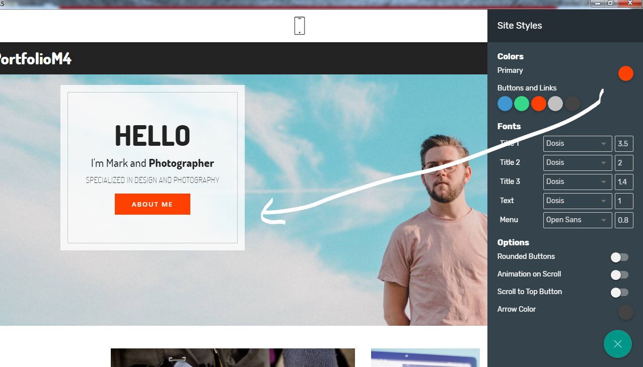 Stunning Bootstrap Portfolio Template