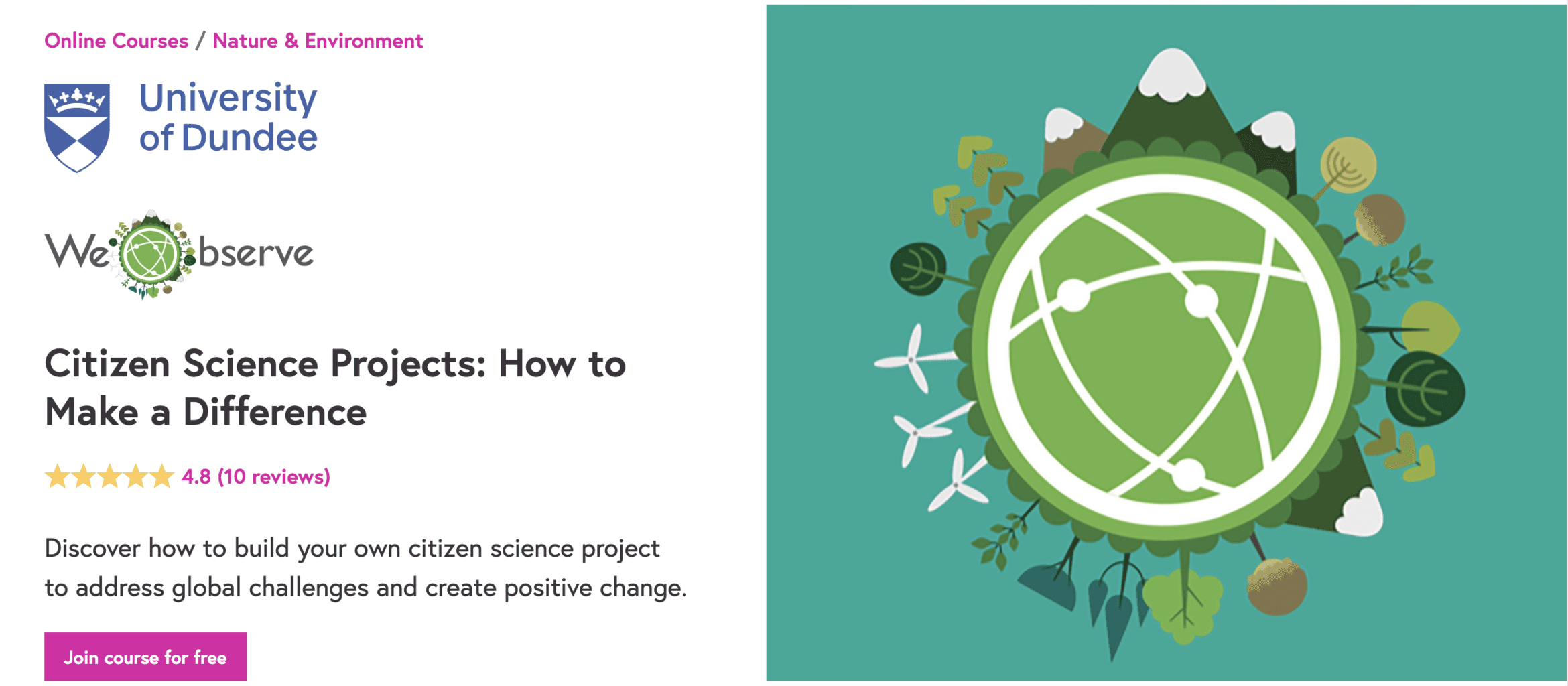 Citizen Science Projects How to Make a Difference? Citizen Science