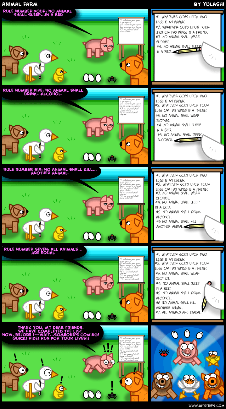 Animal Farm Bitstrips