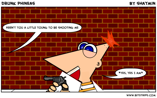Drunk phineas Bitstrips