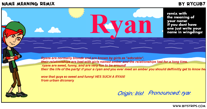 Name meaning remix Bitstrips