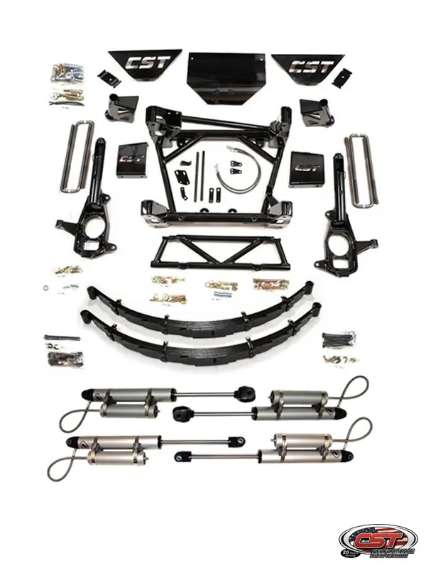 1119 HD 2500 / 3500 810″ Stage 4 Suspension System (w/ SoftRide Leafs) California