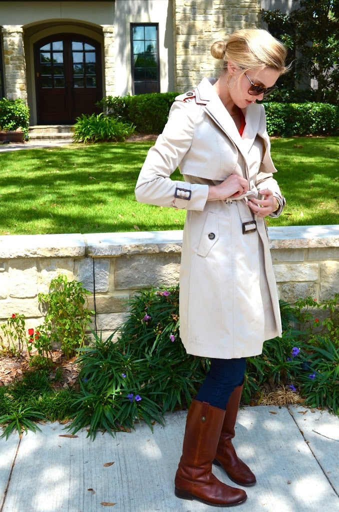 The Perfect Riding Boots and Trench
