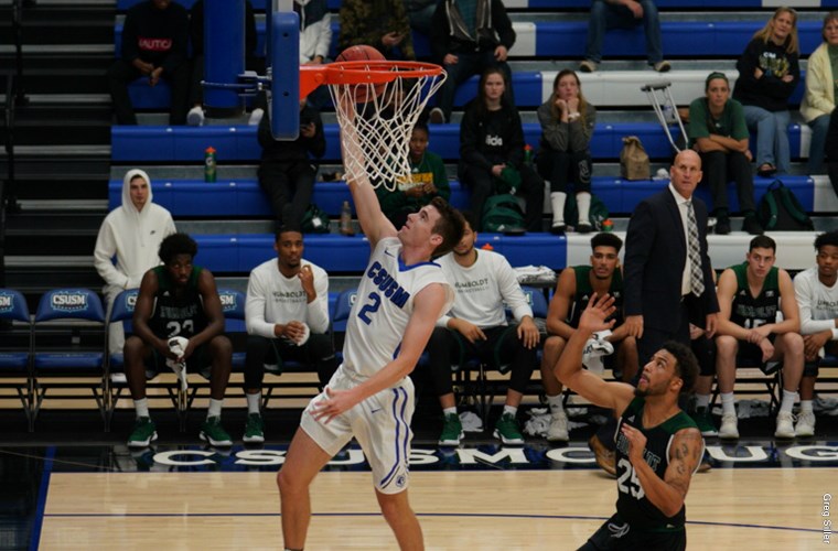 CSUSM Men’s Basketball late rally attempt falls short The Cougar