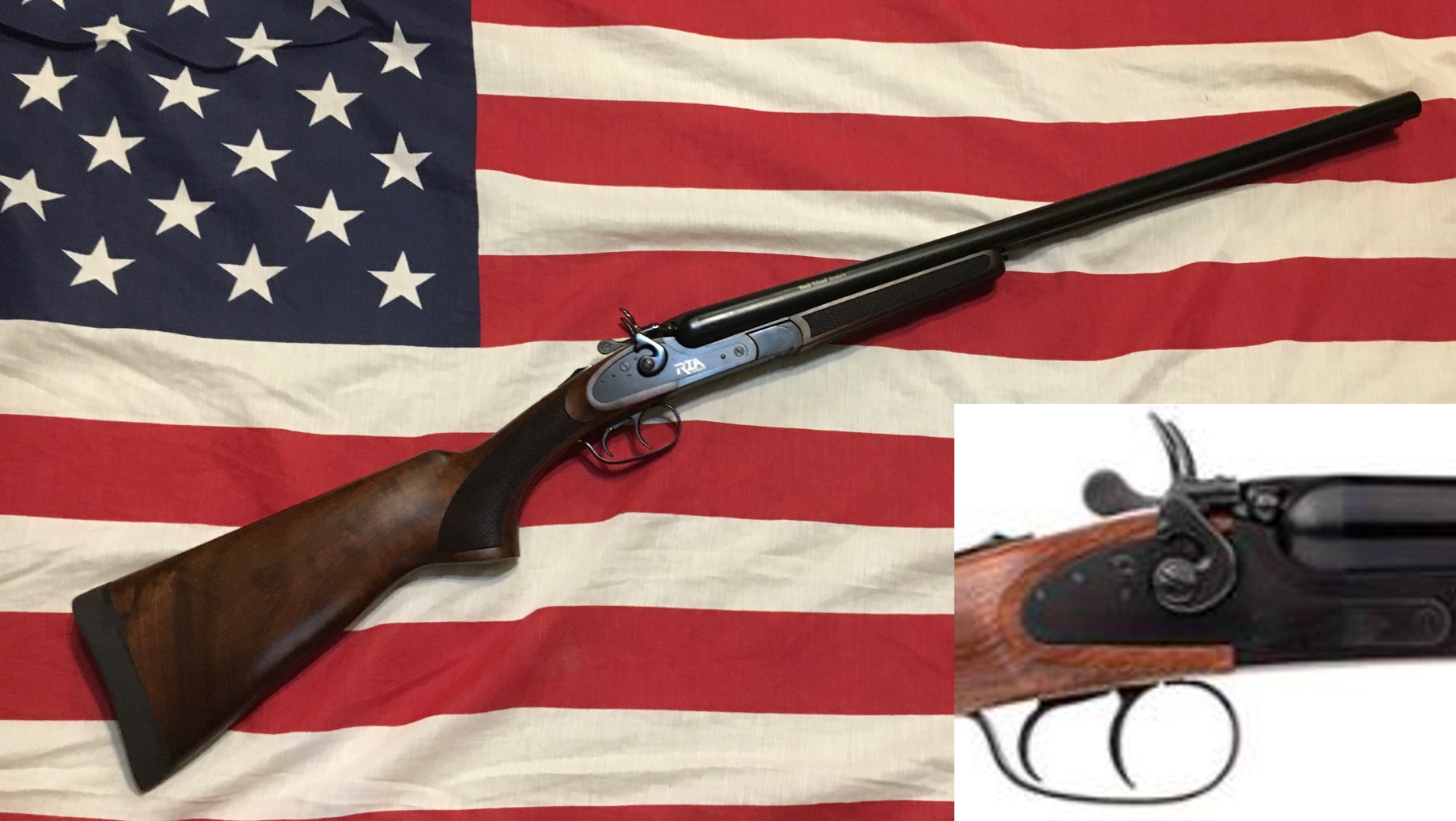 Rock Island 12 Gauge S/S Coach Gun Clear Spring Volunteer Fire Company