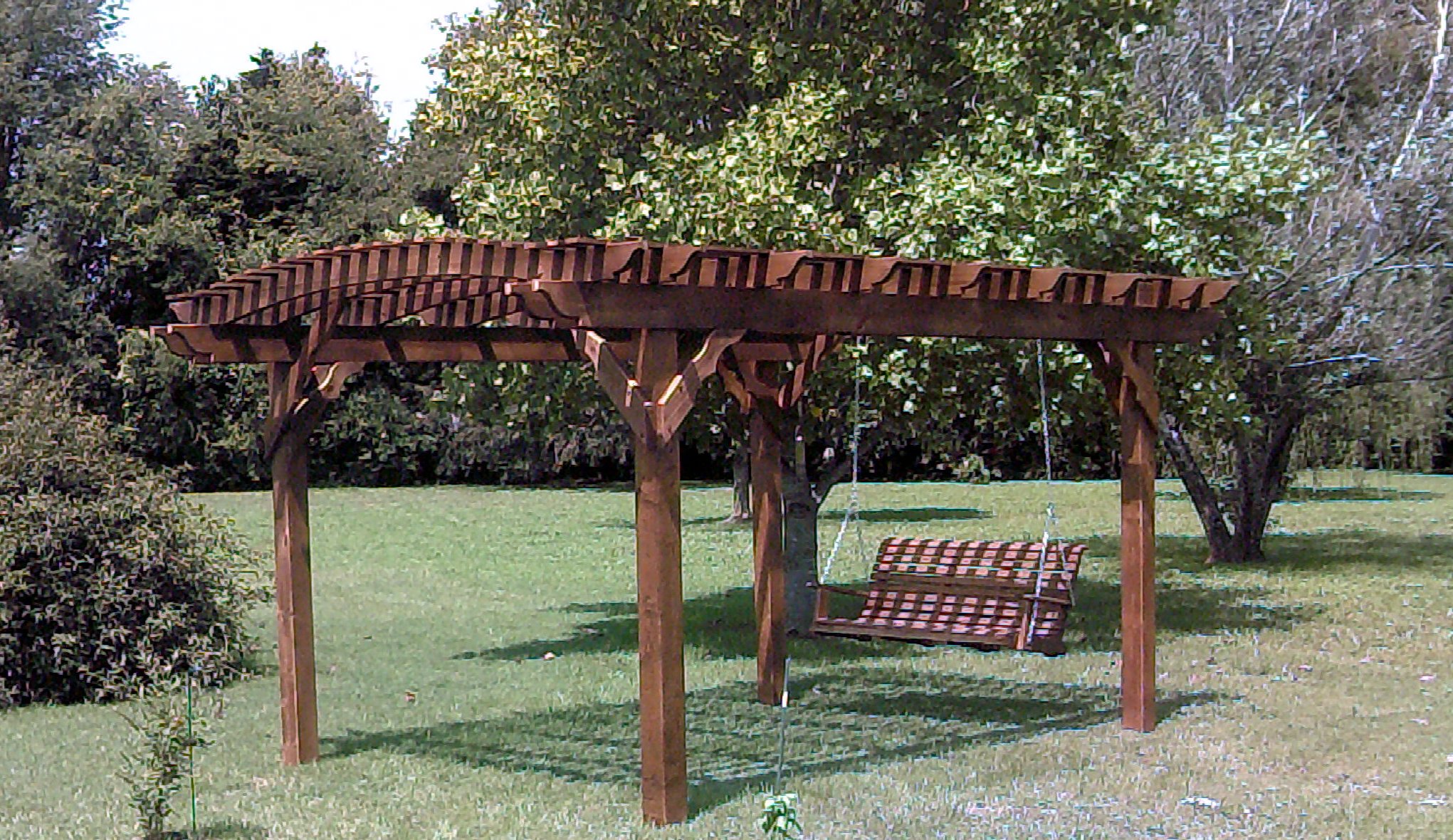 Flat Top Pergola Tennessee Pergolas, Playsets, Storage Sheds by