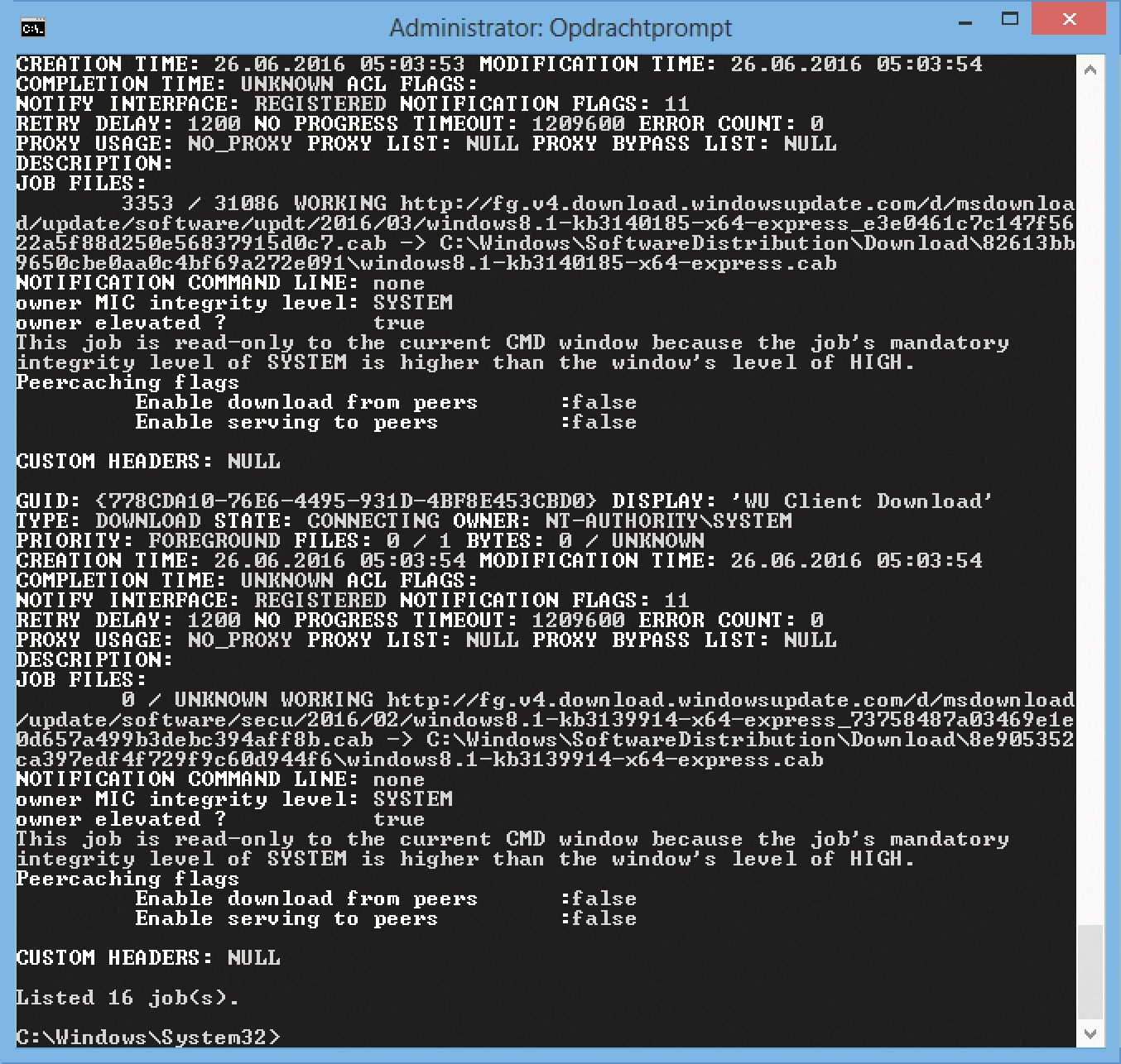 Onverklaarbare netwerkactiviteit onder Windows door BITS c't