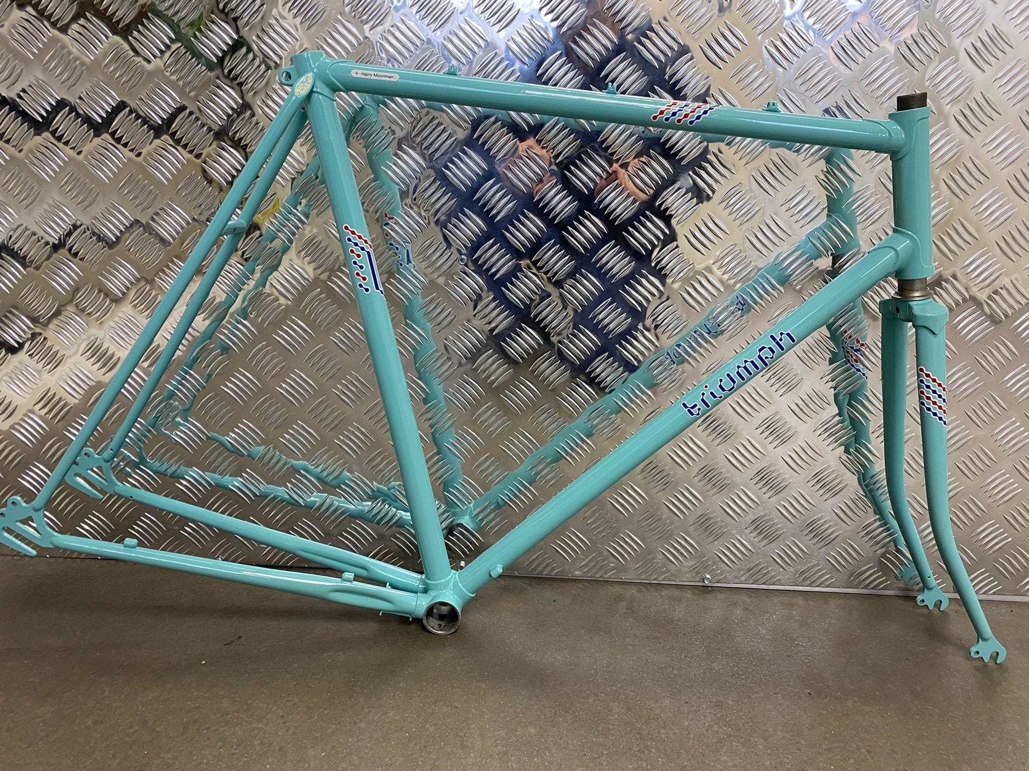 Powder Coated Bike Frames CTC Powder Coating