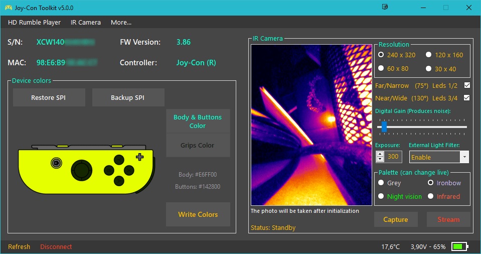 GitHub CTCaer/jc_toolkit JoyCon Toolkit