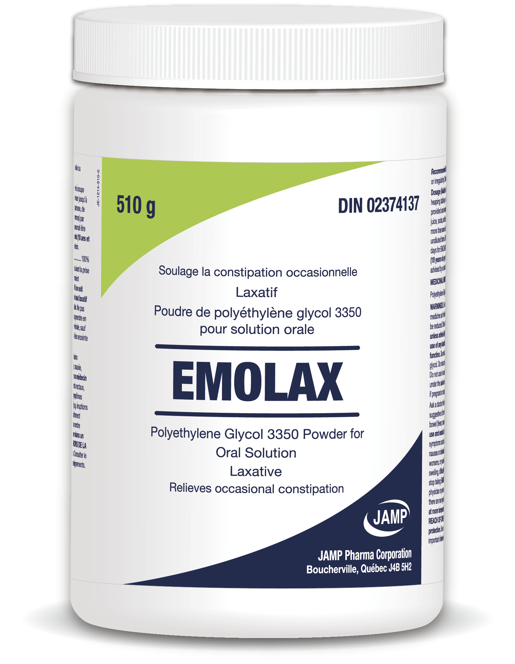 Jamp Emolax 30 Doses Oral Powder 17g/dose 510g CTC Health