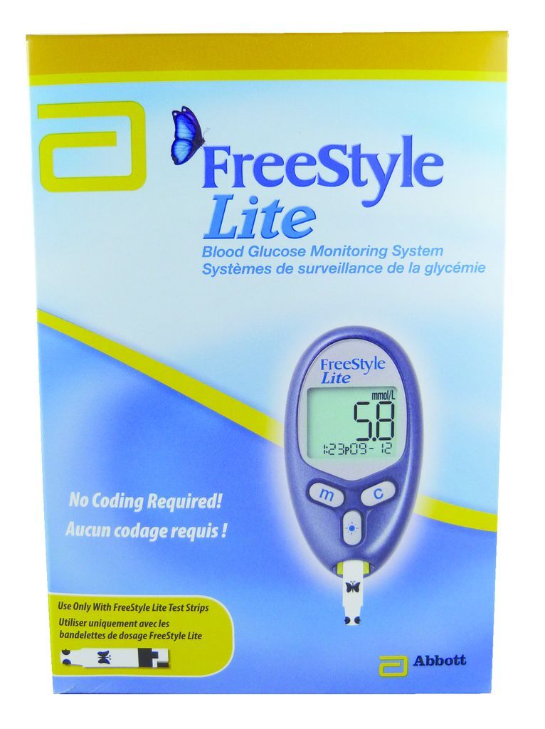 Freestyle Lite Blood Glucose Monitor CTC Health