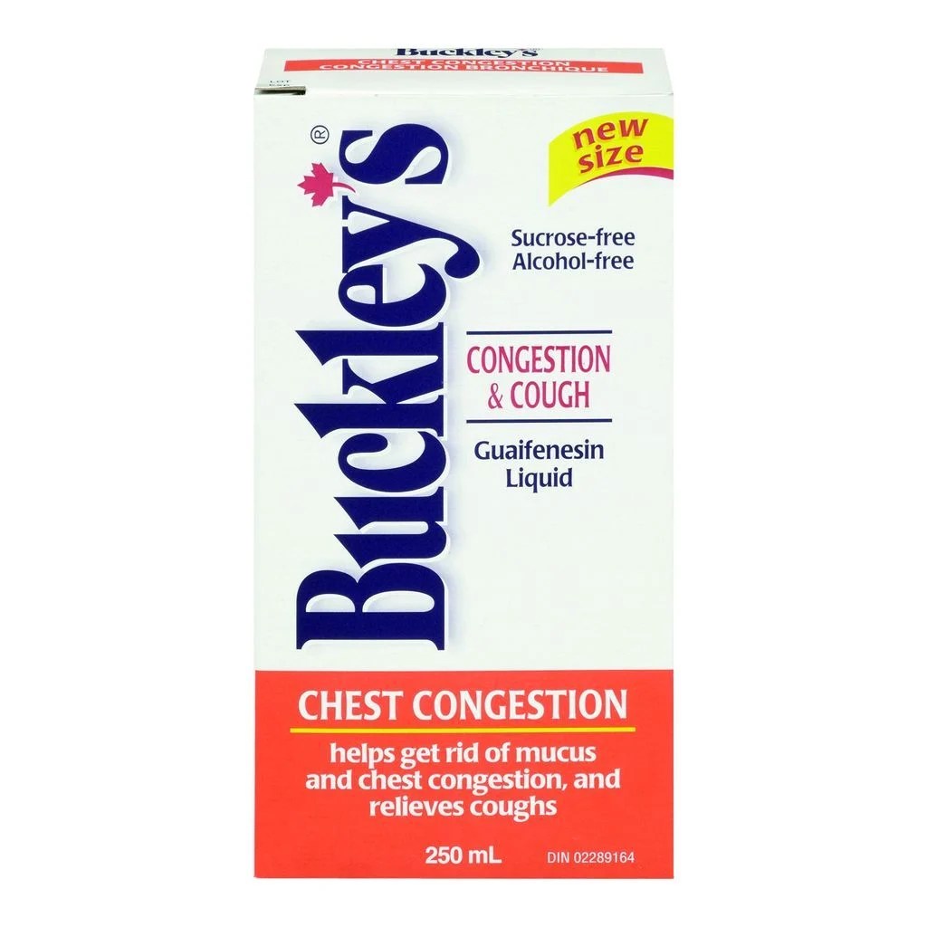 Buckleys Buckley’s Chest Decongestant Cough Syrup Sucrosefree 250ml