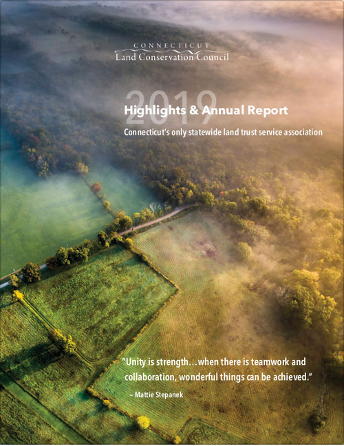 CLCC 2019 Annual Report Now Available Connecticut Land Conservation