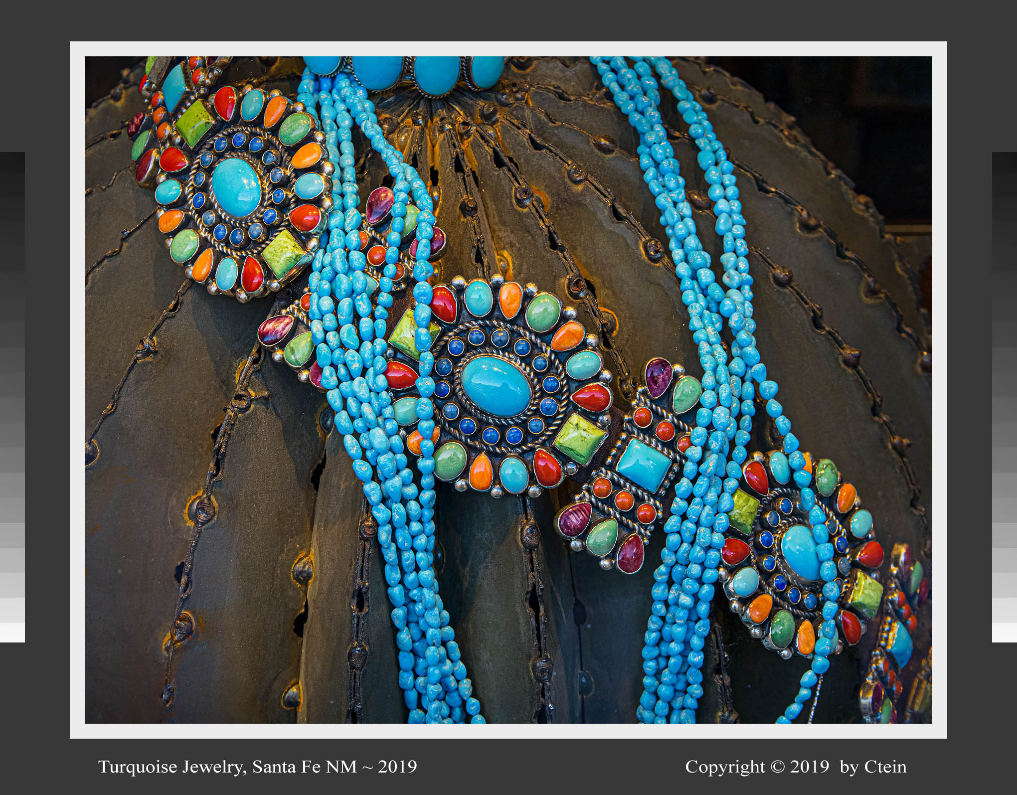 Turquoise Jewelry, Santa Fe NM 2019