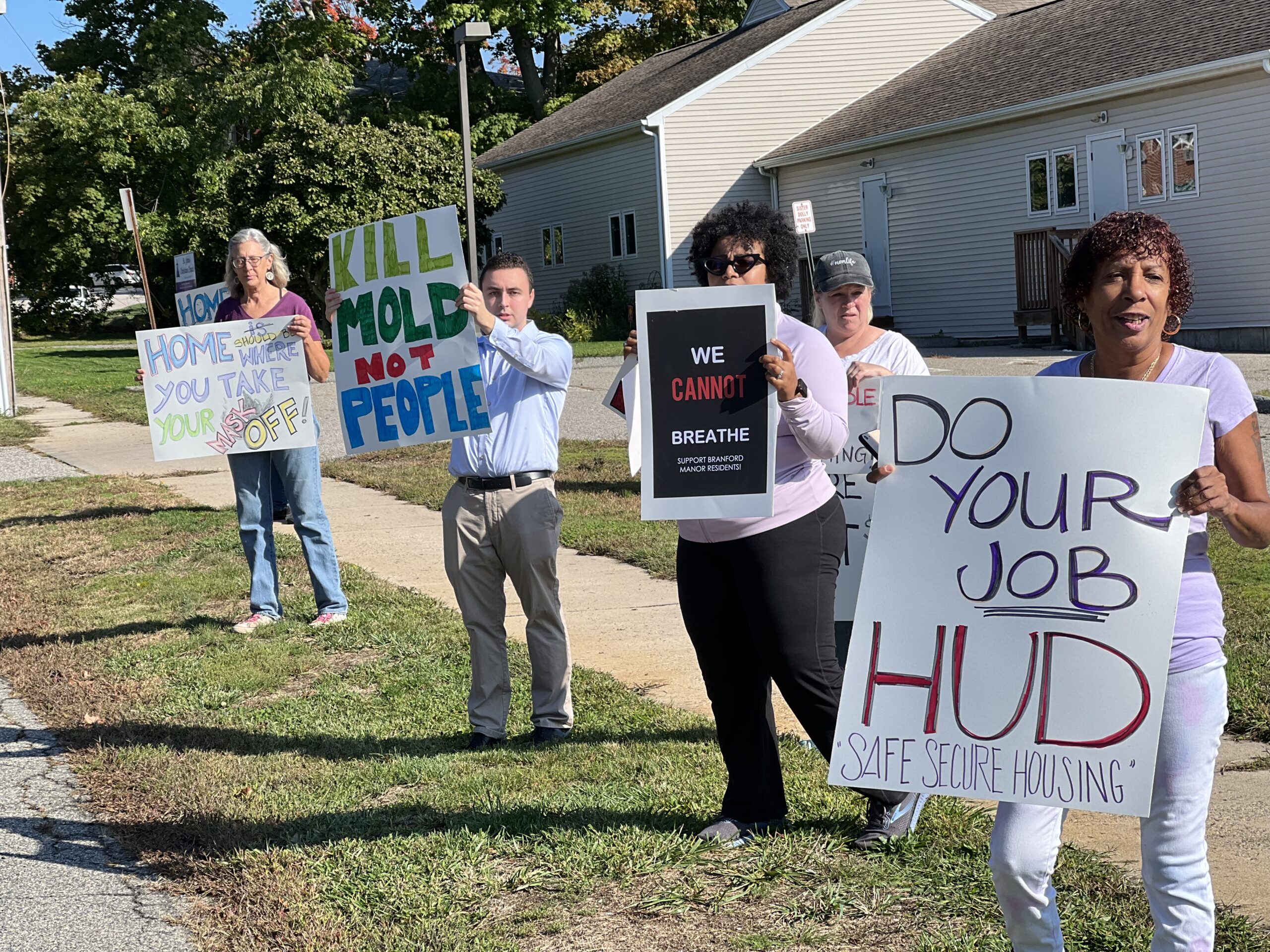 Branford Manor Residents Demand Action, Councils to Consider Default of Tax Agreement CT Examiner