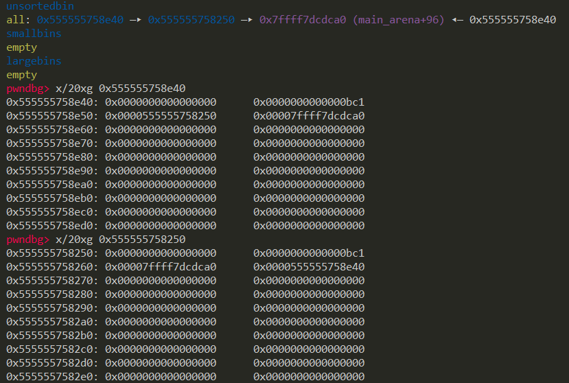 Unsorted Bin Attack CTF Wiki