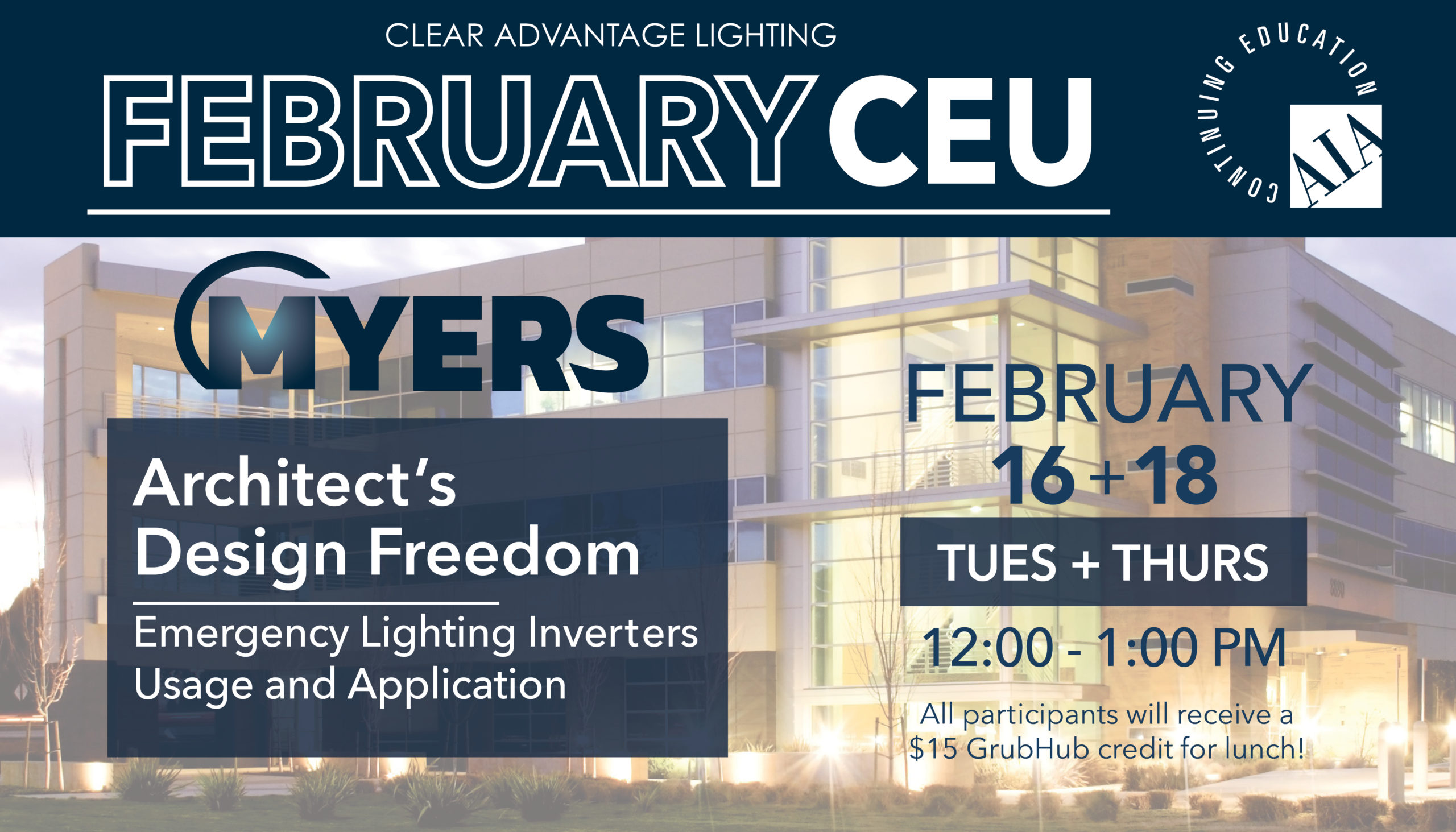 February CEU Clear Advantage Lighting