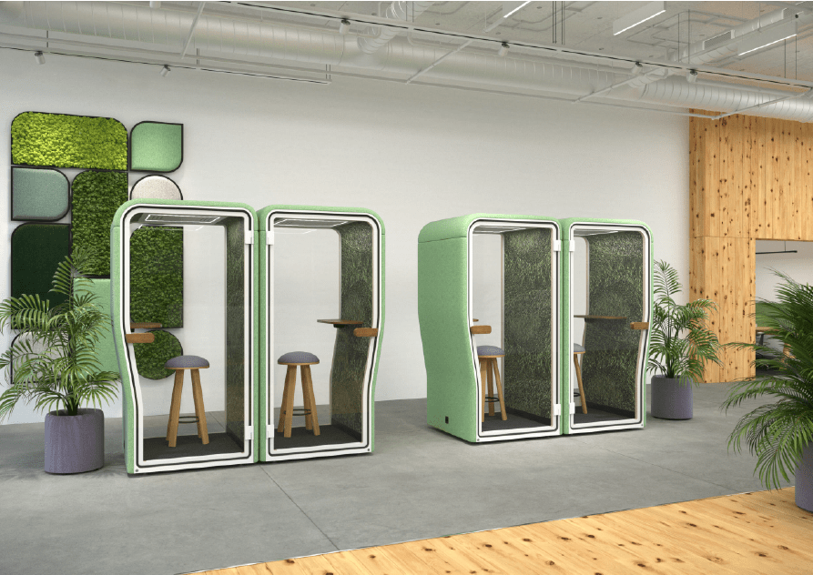 Phone Booths in the Office CTI Working Environments