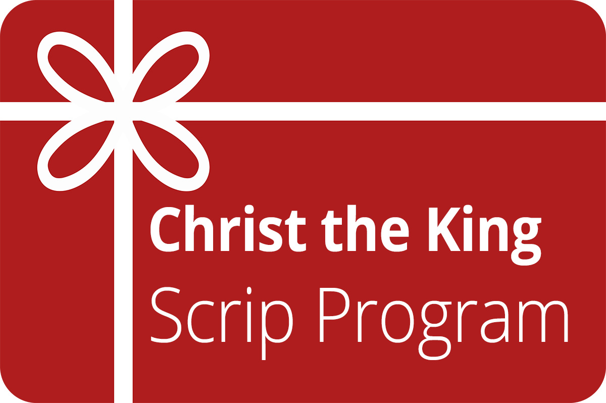 Scrip Program Christ the King Lutheran Church in Cumming, GA