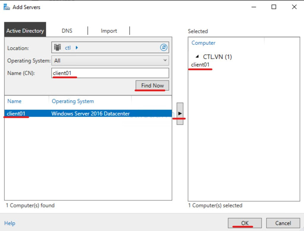 Cài và cấu Hình Server Core Module 1 Lab Windows Server 2016 ctl.edu.vn
