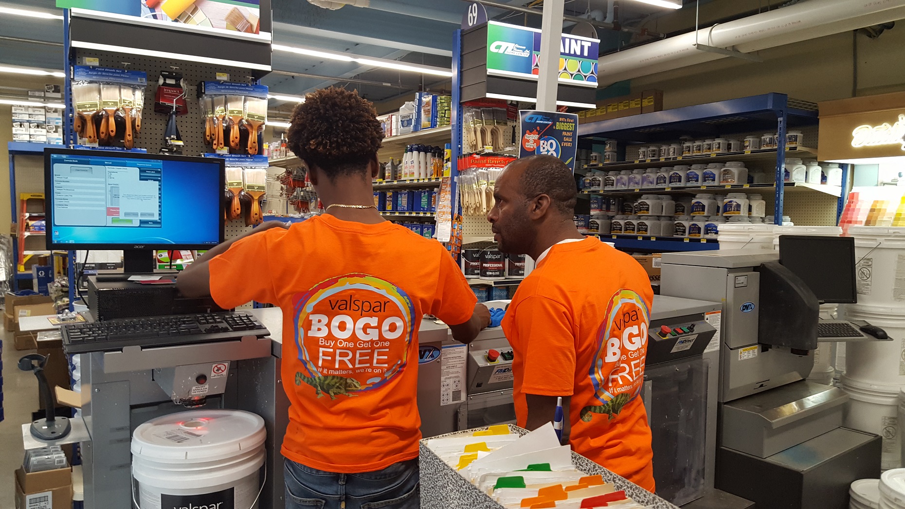 CTL Home Center Valspar BOGO Paint Sale April 2018 Clarence Thomas