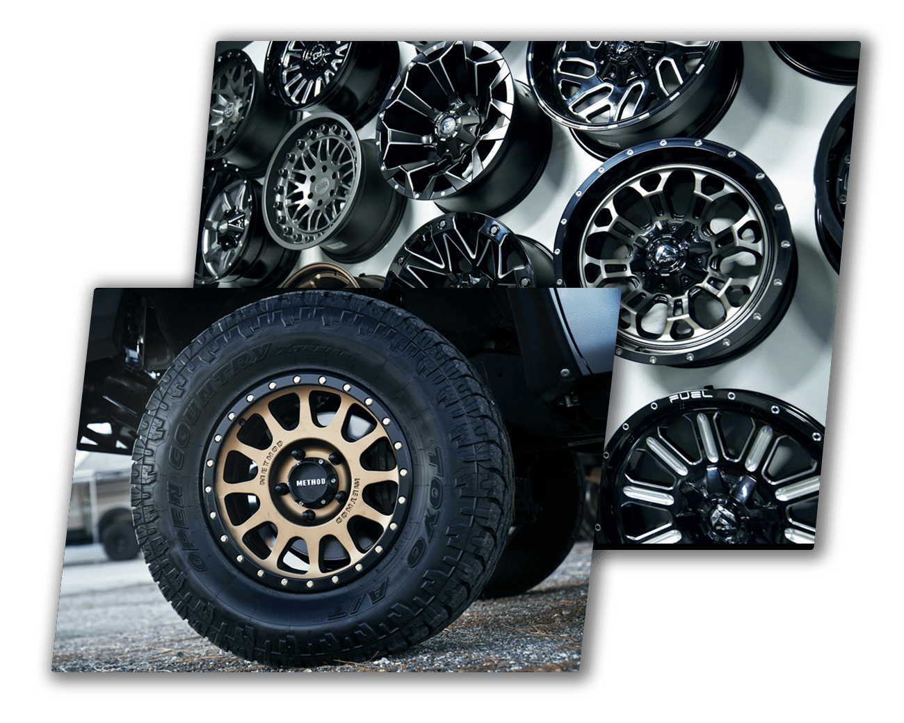 Custom Wheels, Tires and Rims for Jeeps, Trucks, Cars and SUVs