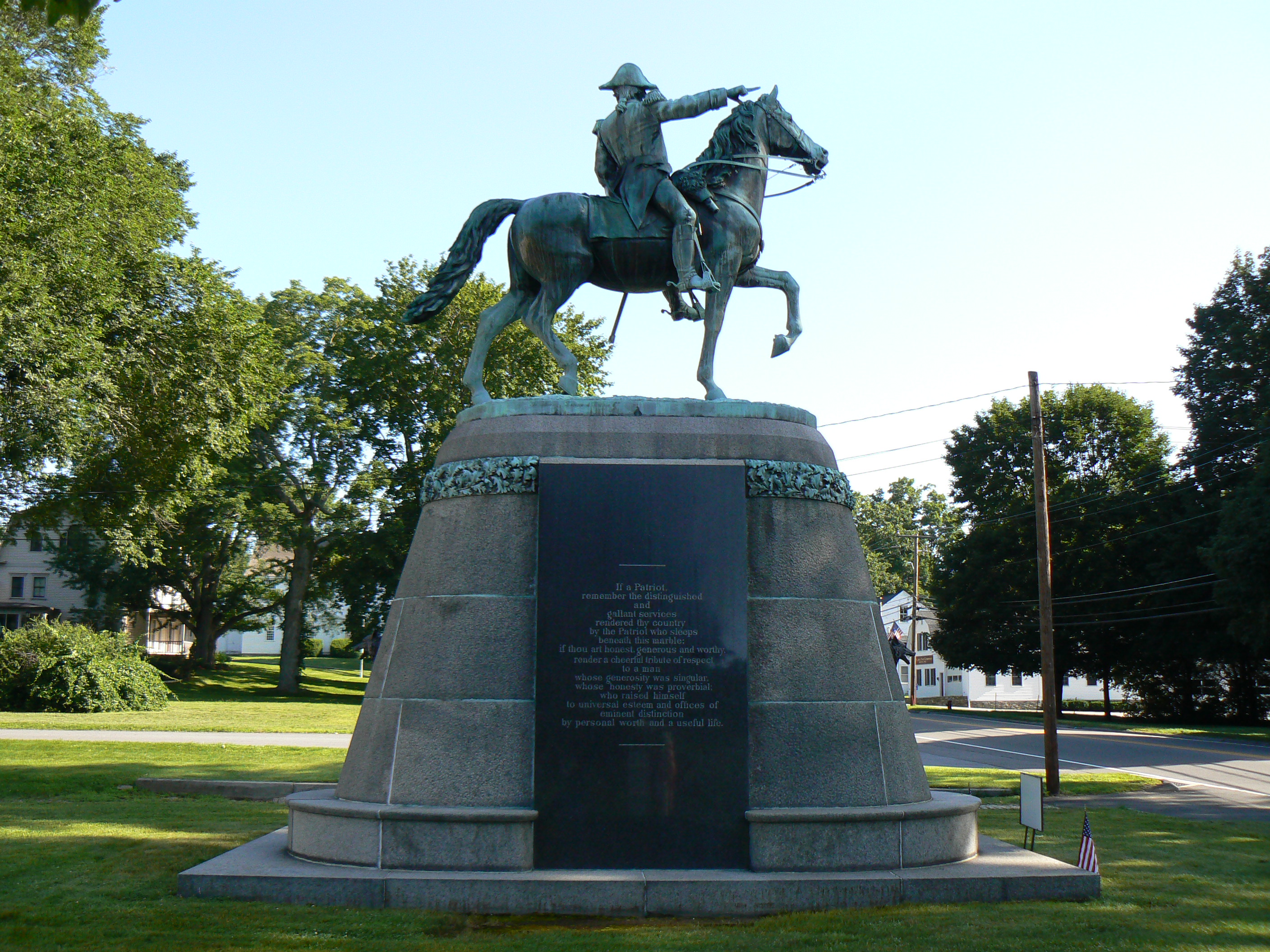 Israel Putnam Monument, Brooklyn CT