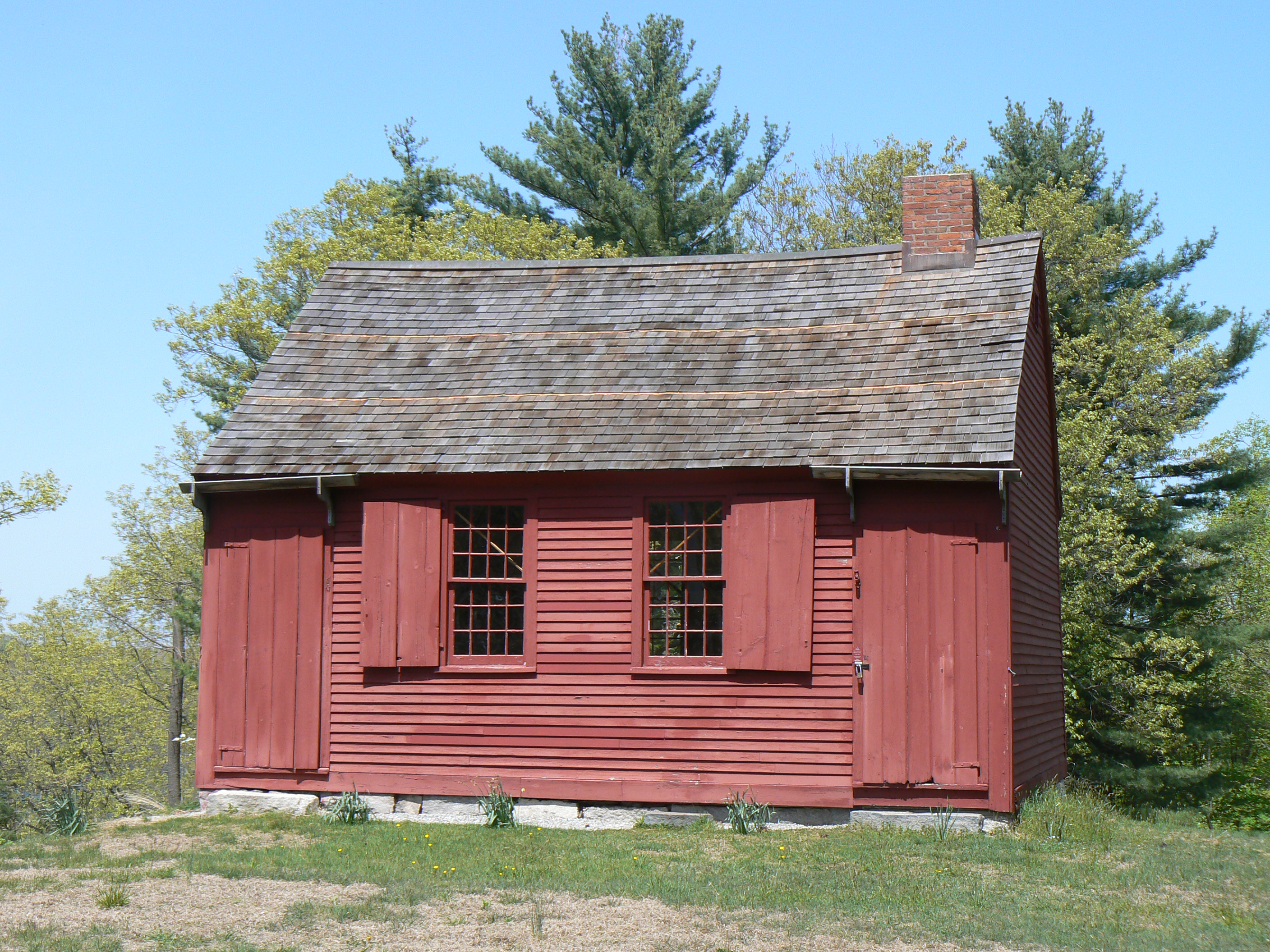 Nathan Hale Bust and Schoolhouse, East Haddam CT