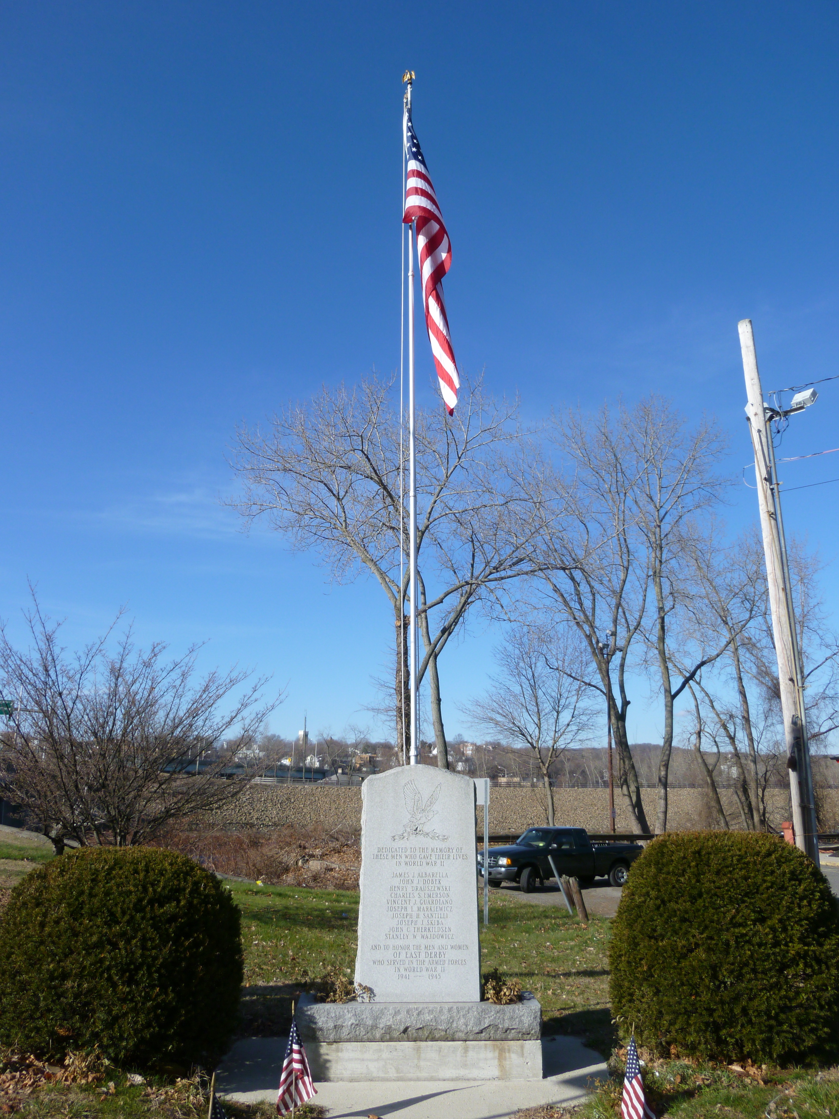 East Derby World War II Memorial, Derby CT