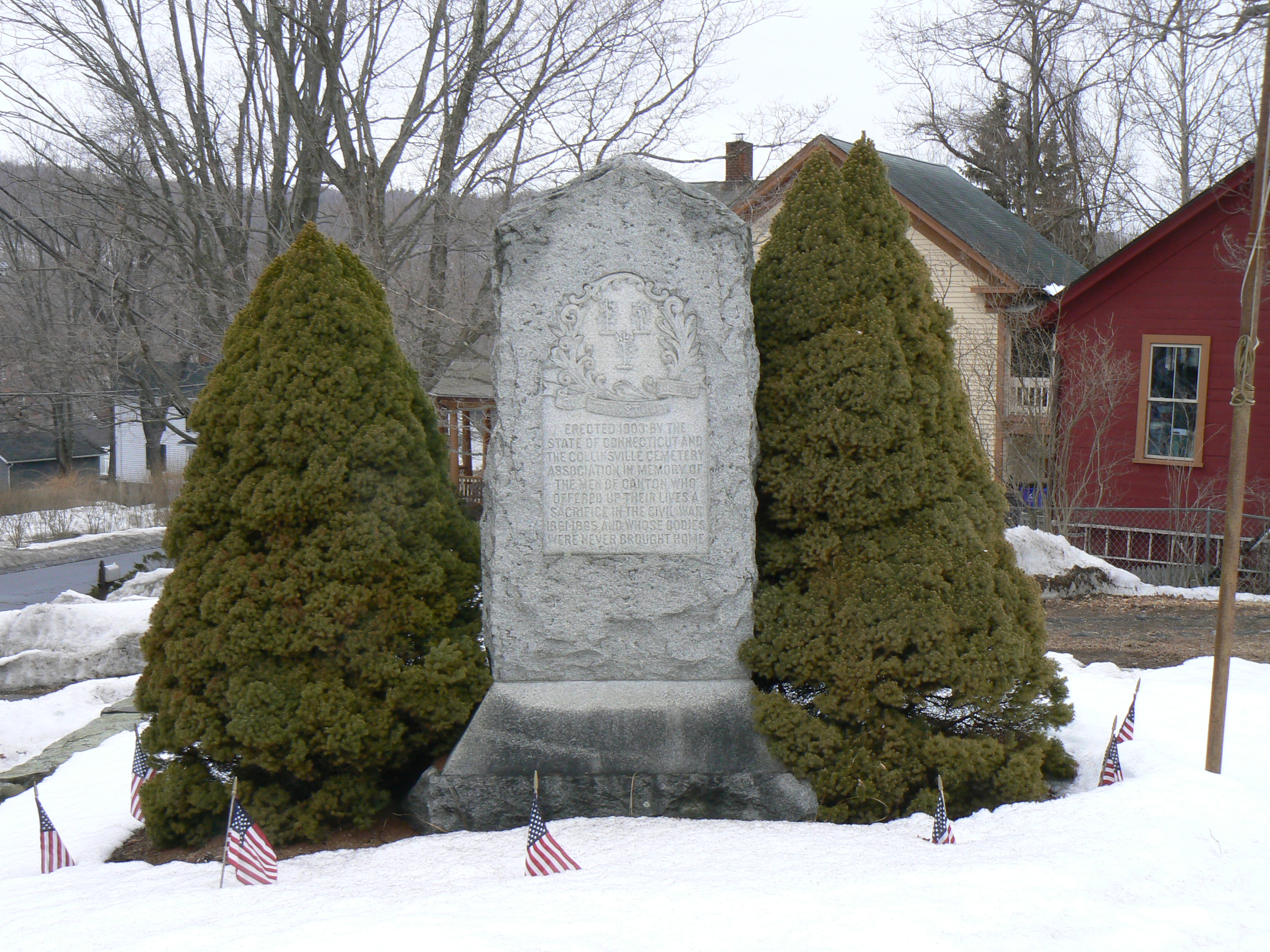 Canton Veterans’ Memorial, Collinsville CT