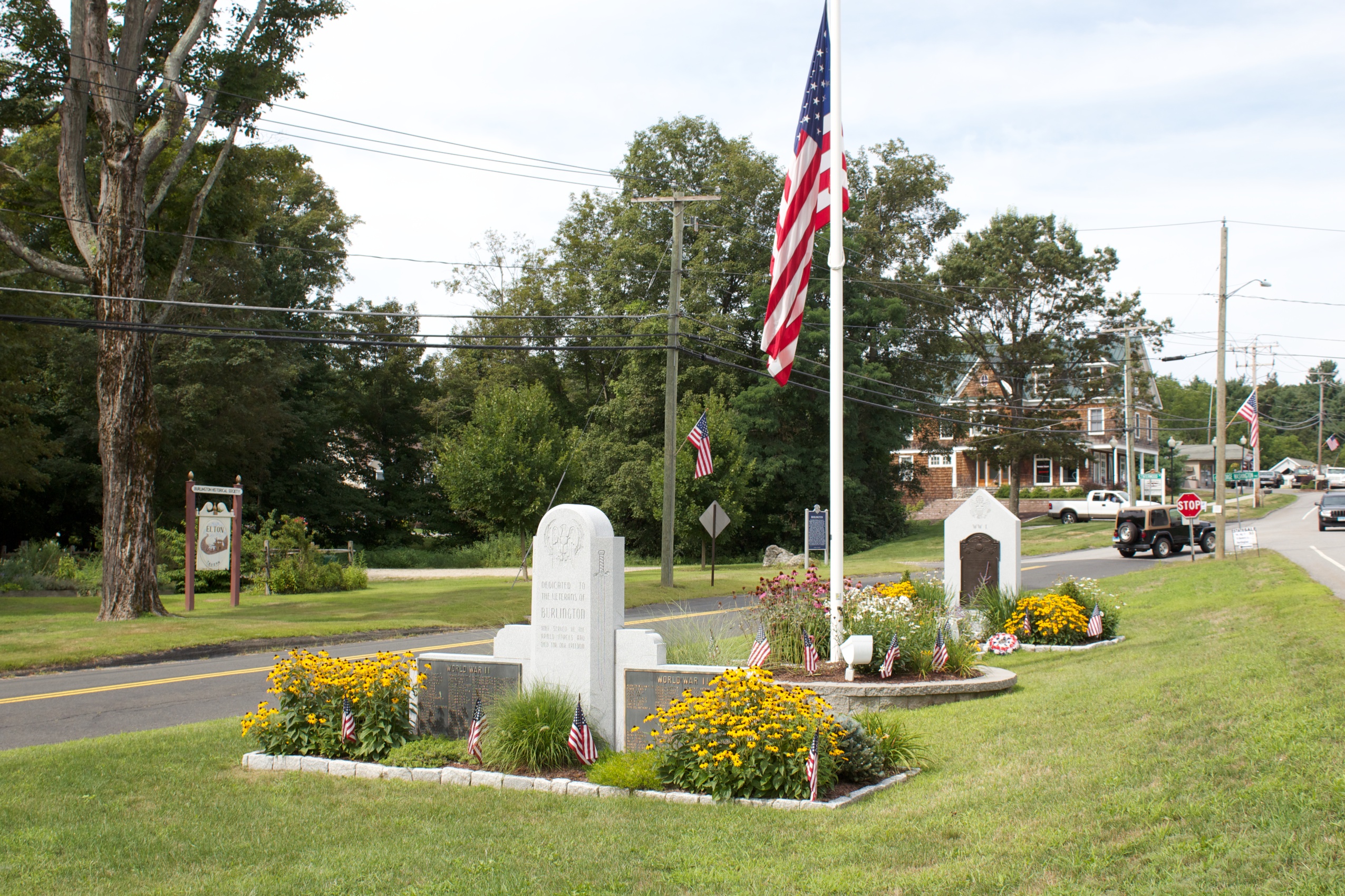 War Memorials, Burlington CT