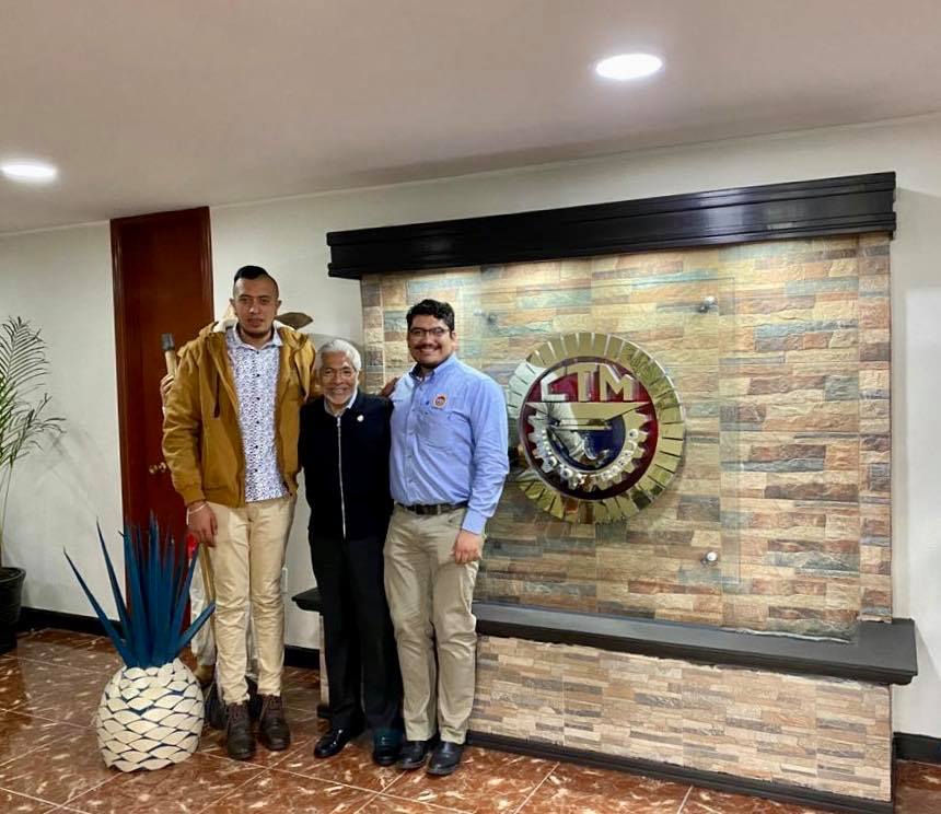 Visita ala CTM Nacional. Federación de Trabajadores del Estado de